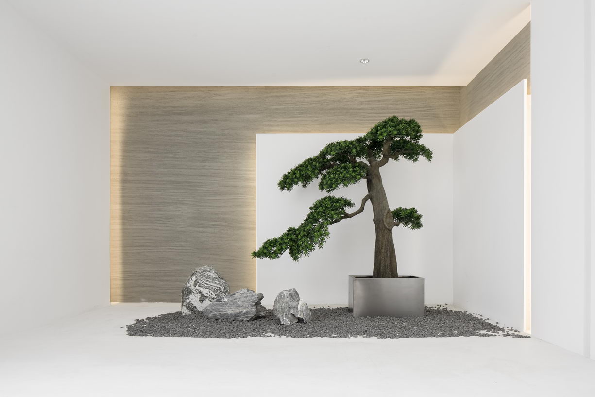 深圳高端地产样板房软装设计作品_深圳首开龙湖天琅样板房入口艺术品_YANG设计集团 深圳高端地产样板房软装设计作品_深圳首开龙湖天琅样板房入口艺术品_YANG设计集团
