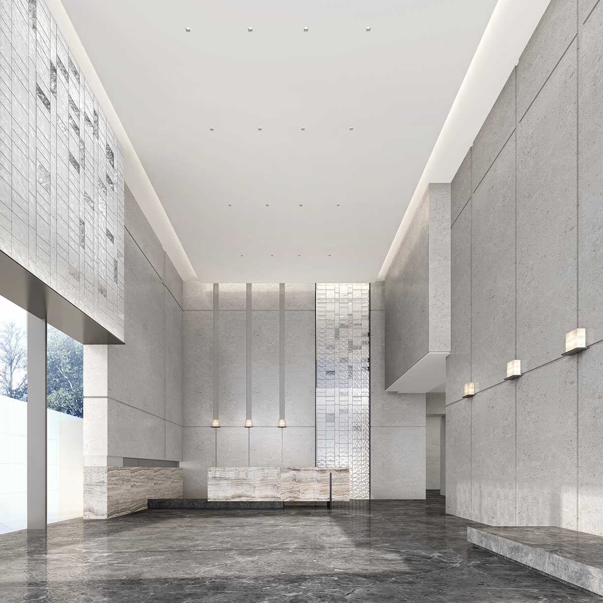 YANG高端地产售楼营销中心设计作品_广州华侨城云邸项目展示中心接待前台 YANG高端地产售楼营销中心设计作品_广州华侨城云邸项目展示中心接待前台