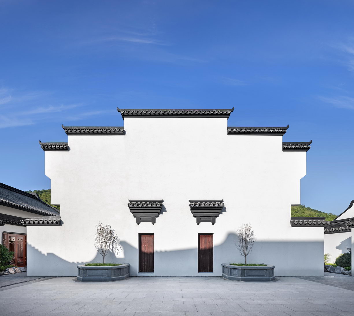 广东高端特色文化地产会所设计_惠州中海汤泉会所外观