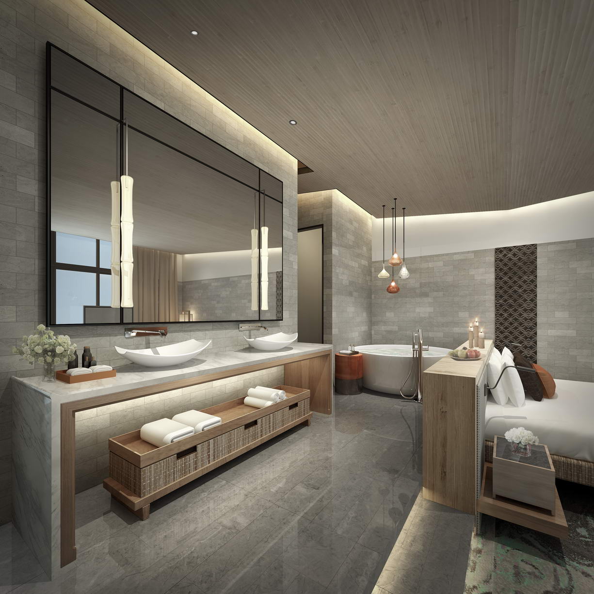 杨邦胜公司特色度假酒店设计作品_安吉Club Med度假酒店