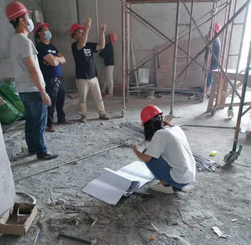 杨邦胜设计公司现场设计师跟进酒店项目落地施工 杨邦胜设计公司现场设计师跟进酒店项目落地施工