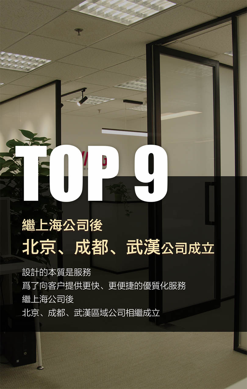 继上海公司后，北京、成都、武汉公司成立