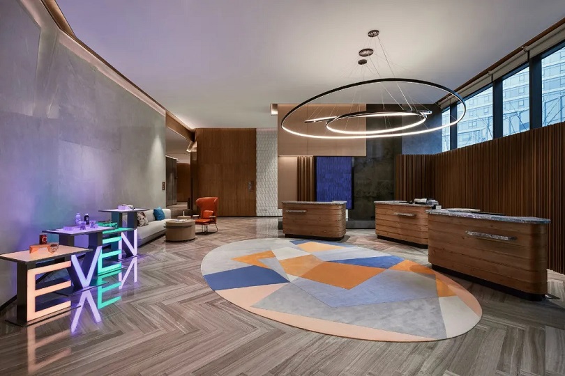 杨邦胜设计公司南京五星级酒店设计案例_南京EVEN酒店
