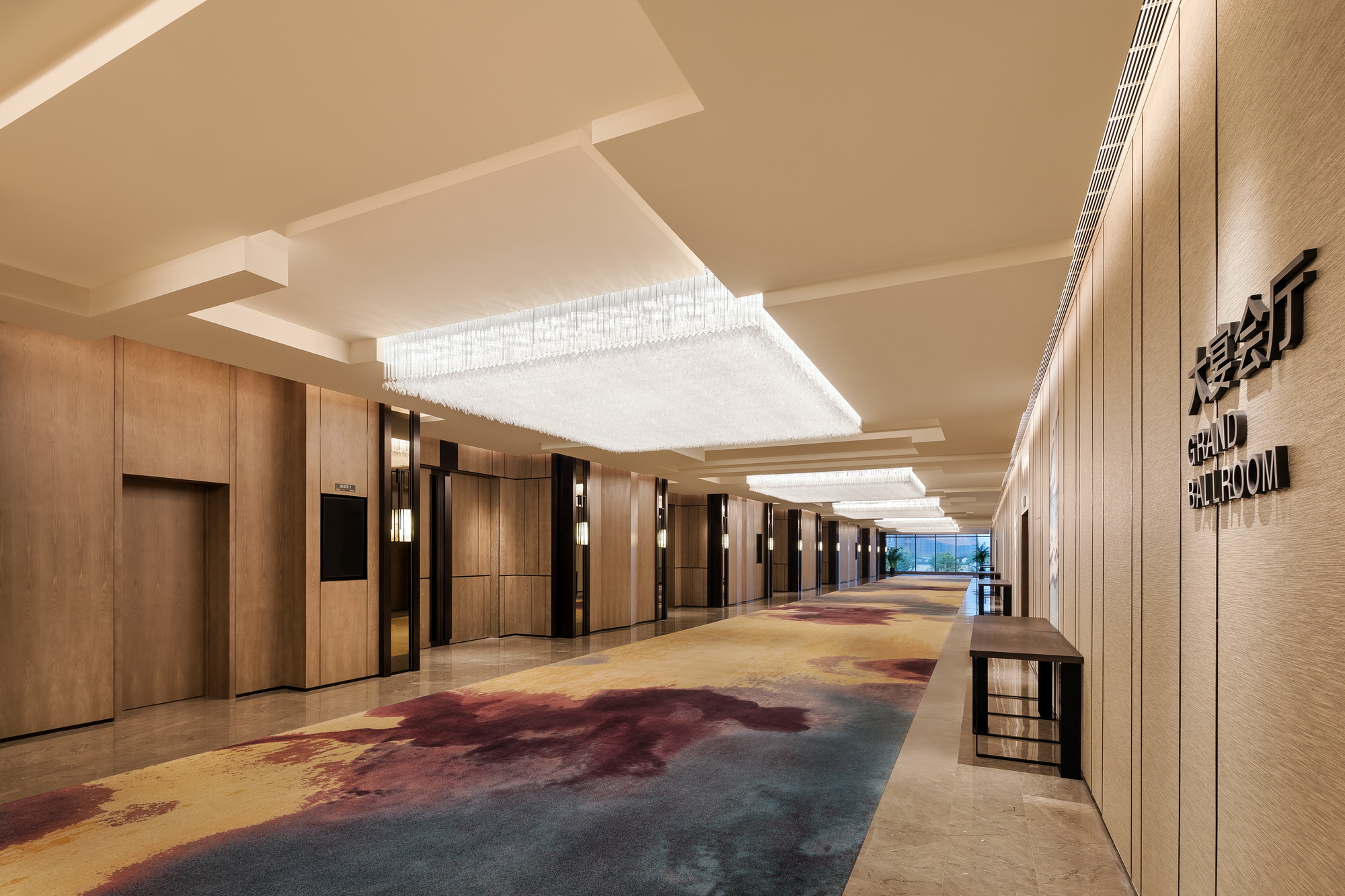 杨邦胜设计商务酒店作品_杭州临安万豪酒店宴会厅 杨邦胜设计商务酒店作品_杭州临安万豪酒店宴会厅