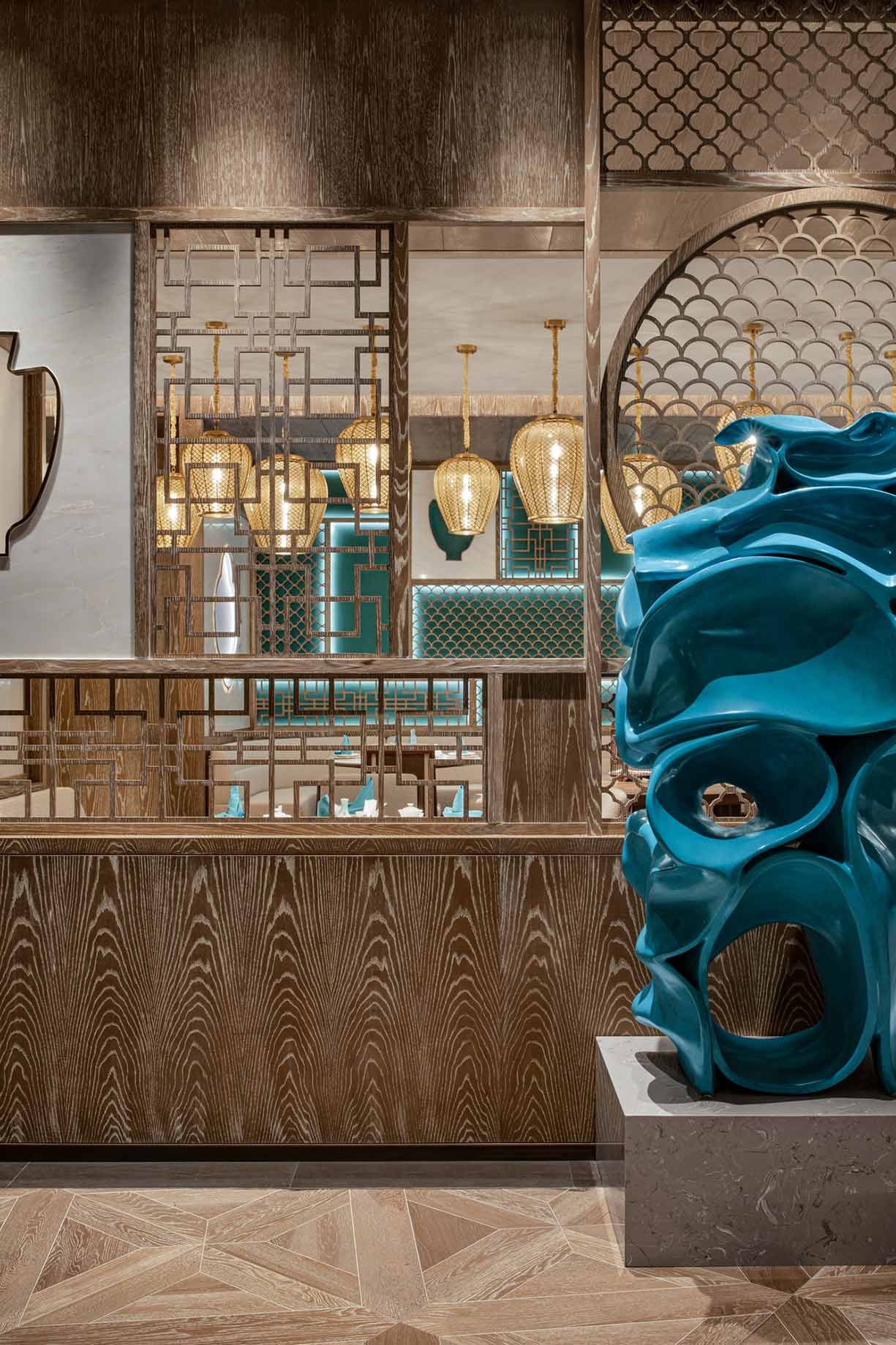 杨邦胜商务酒店设计作品_武汉光谷皇冠假日酒店_中餐