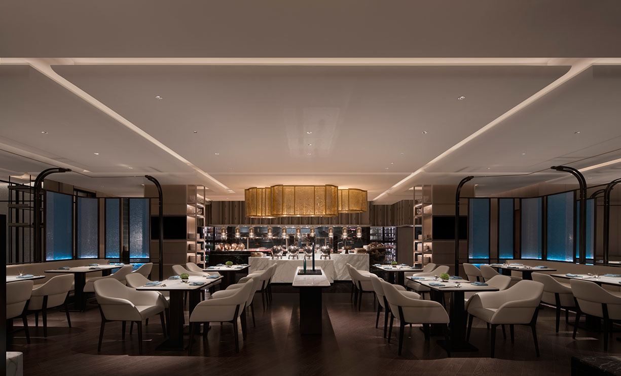 杨邦胜公司五星级商务酒店设计作品_上海大华长风华邑酒店_全日餐 杨邦胜公司五星级商务酒店设计作品_上海大华长风华邑酒店_全日餐