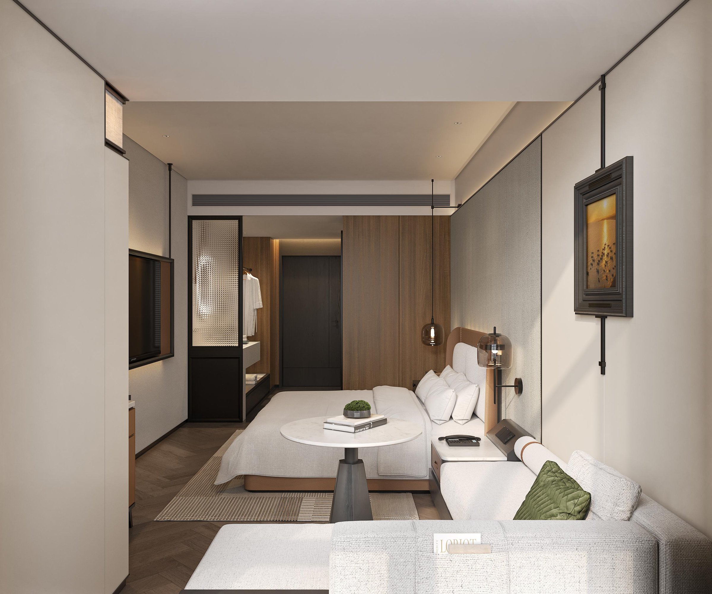 弗朗酒店 FRAN HOTEL · 客房设计 效果图 07