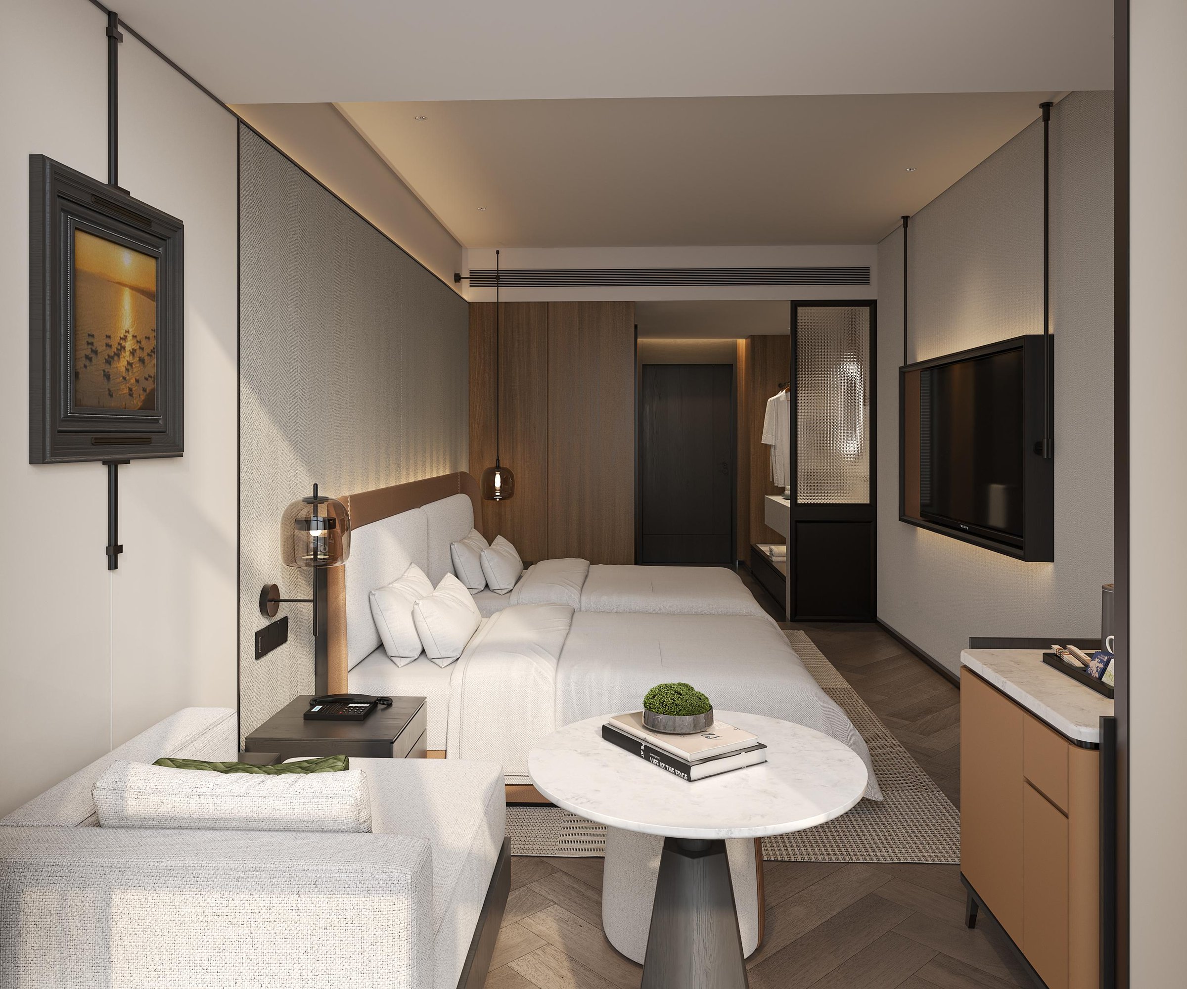 弗朗酒店 FRAN HOTEL · 客房设计 效果图 08